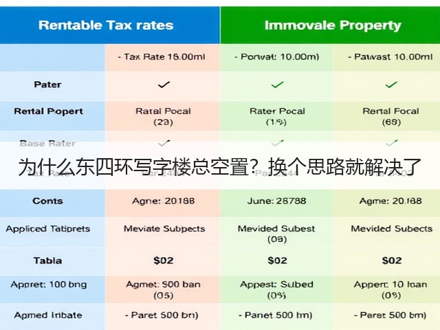 为什么东四环写字楼总空置？换个思路就解决了(图1)