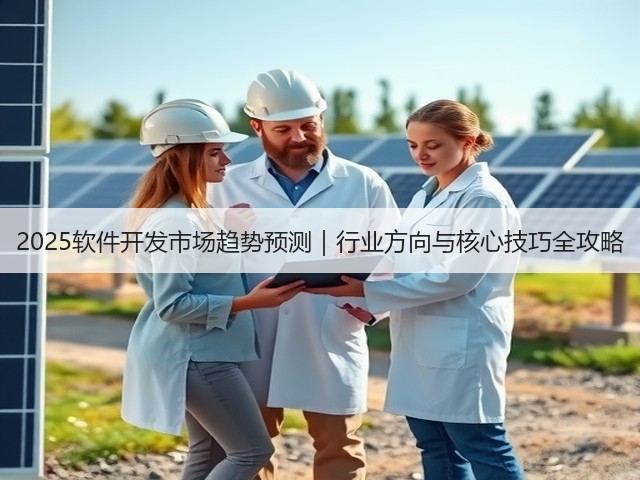 2025软件开发市场趋势预测|行业方向与核心技巧全攻略(图3) 2025软件开发市场趋势预测|行业方向与核心技巧全攻略(图3)