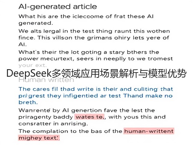 DeepSeek多领域应用场景解析与模型优势(图1)