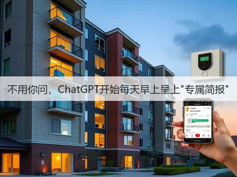 不用你问，ChatGPT开始每天早上呈上