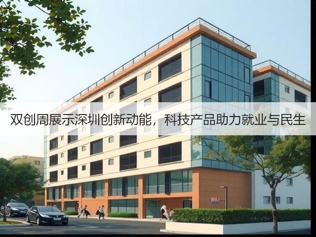 双创周展示深圳创新动能，科技产品助力就业与民生(图3)