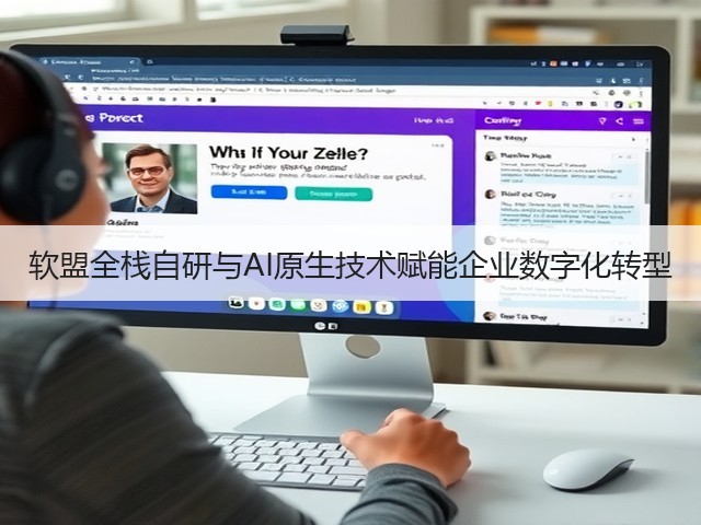 软盟全栈自研与AI原生技术赋能企业数字化转型(图1)