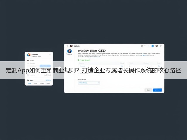 定制App如何重塑商业规则？打造企业专属增长操作系统的核心路径(图3)