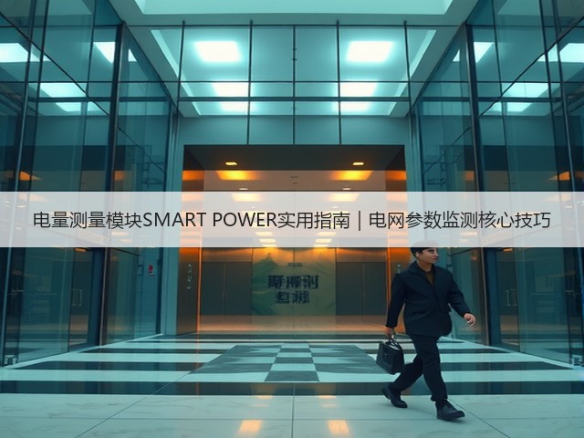 电量测量模块SMART POWER实用指南｜电网参数监测核心技巧(图2)