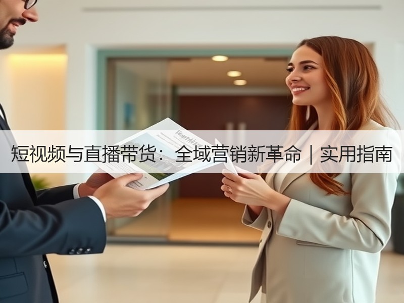 短视频与直播带货：全域营销新革命｜实用指南