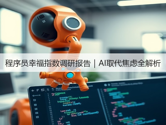 程序员幸福指数调研报告｜AI取代焦虑全解析(图2)