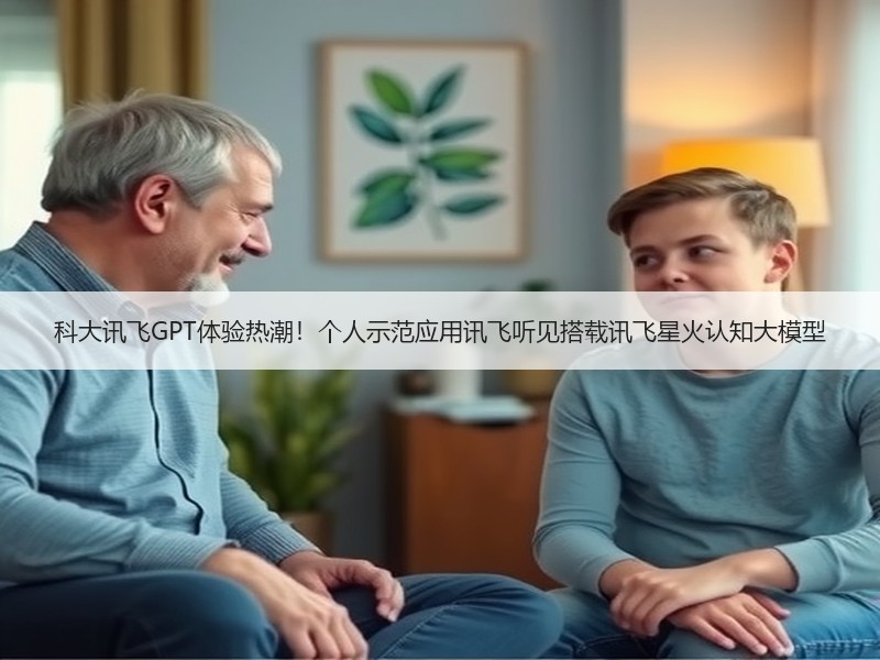 科大讯飞GPT体验热潮！个人示范应用讯飞听见搭载讯飞星火认知