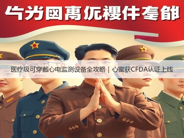 医疗级可穿戴心电监测设备全攻略｜心蜜获CFDA认证上线(图1)