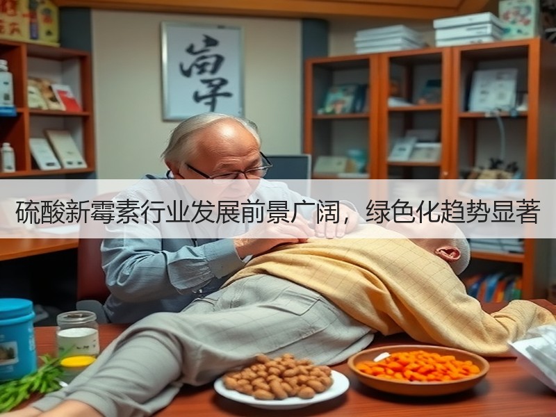 硫酸新霉素行业发展前景广阔，绿色化趋势显著