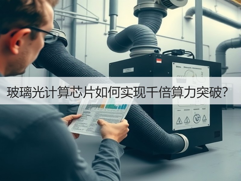 玻璃光计算芯片如何实现千倍算力突破？