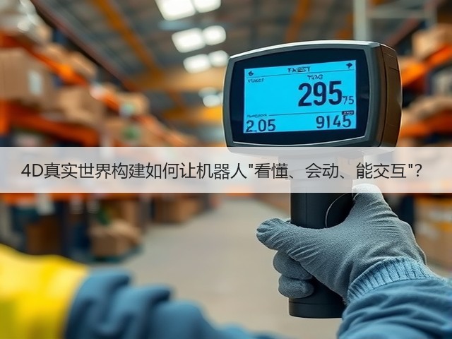 4D真实世界构建如何让机器人看懂、会动、能交互？(图3)