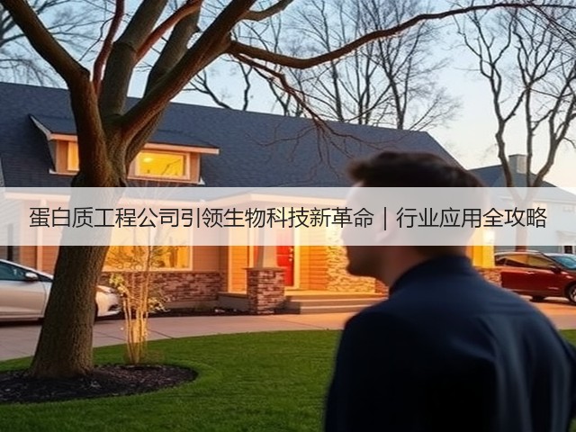 蛋白质工程公司引领生物科技新革命|行业应用全攻略(图3) 蛋白质工程公司引领生物科技新革命|行业应用全攻略(图3)