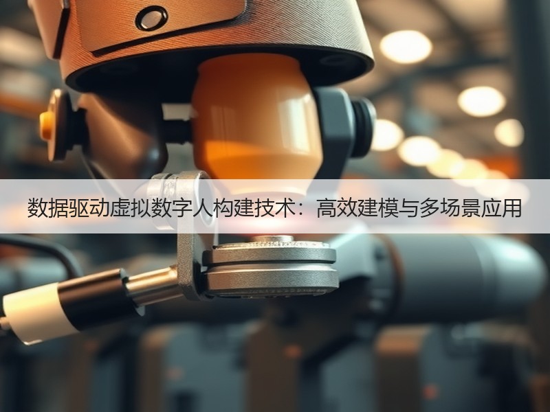 数据驱动虚拟数字人构建技术：高效建模与多场景应用