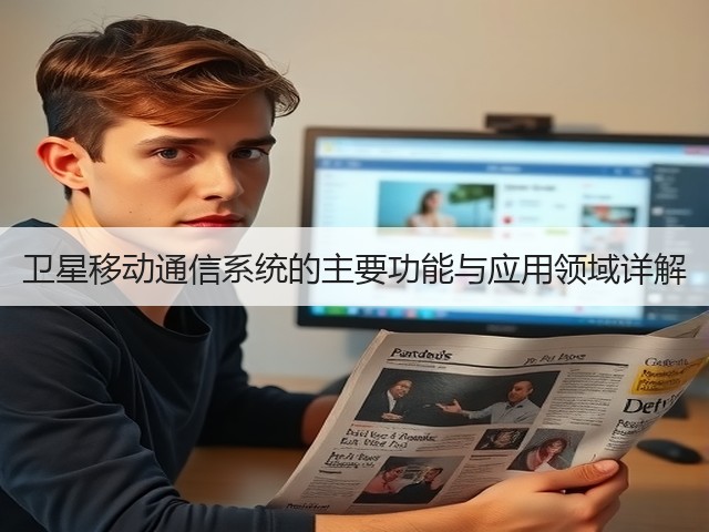卫星移动通信系统的主要功能与应用领域详解(图1) 卫星移动通信系统的主要功能与应用领域详解(图1)