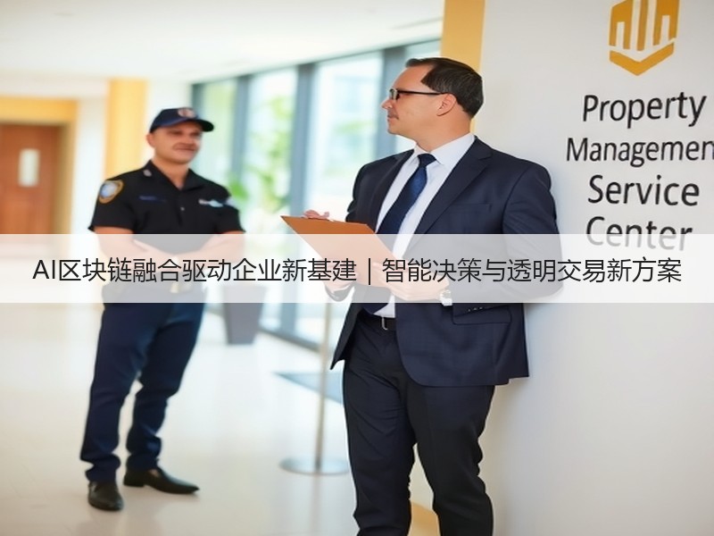 AI区块链融合驱动企业新基建｜智能决策与透明交易新方案