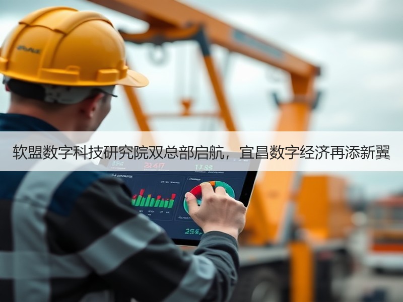 软盟数字科技研究院双总部启航，宜昌数字经济再添新翼