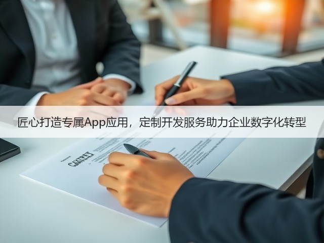 匠心打造专属App应用,定制开发服务助力企业数字化转型(图1) 匠心打造专属App应用,定制开发服务助力企业数字化转型(图1)