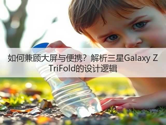 如何兼顾大屏与便携？解析三星Galaxy Z TriFold的设计逻辑(图3)