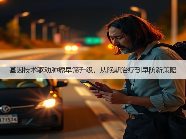 基因技术驱动肿瘤早筛升级,从晚期治疗到早防新策略(图1) 基因技术驱动肿瘤早筛升级,从晚期治疗到早防新策略(图1)
