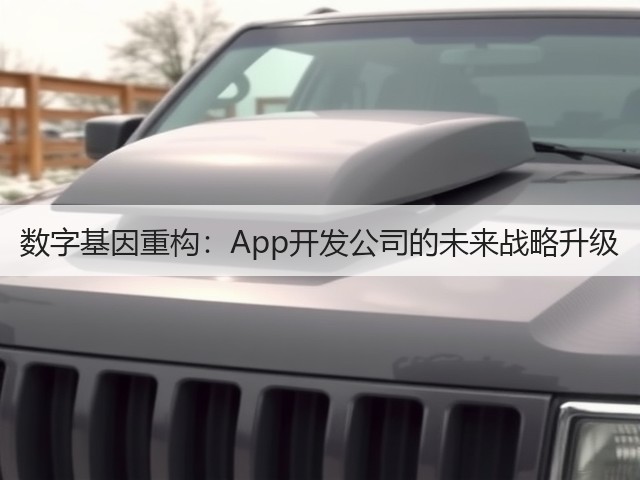 数字基因重构：App开发公司的未来战略升级(图3)