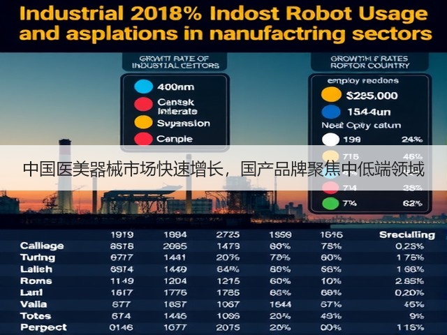 中国医美器械市场快速增长，国产品牌聚焦中低端领域(图2)