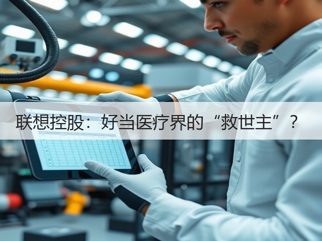 联想控股：好当医疗界的“救世主”？(图1)