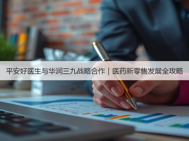 平安好医生与华润三九战略合作|医药新零售发展全攻略(图2) 平安好医生与华润三九战略合作|医药新零售发展全攻略(图2)