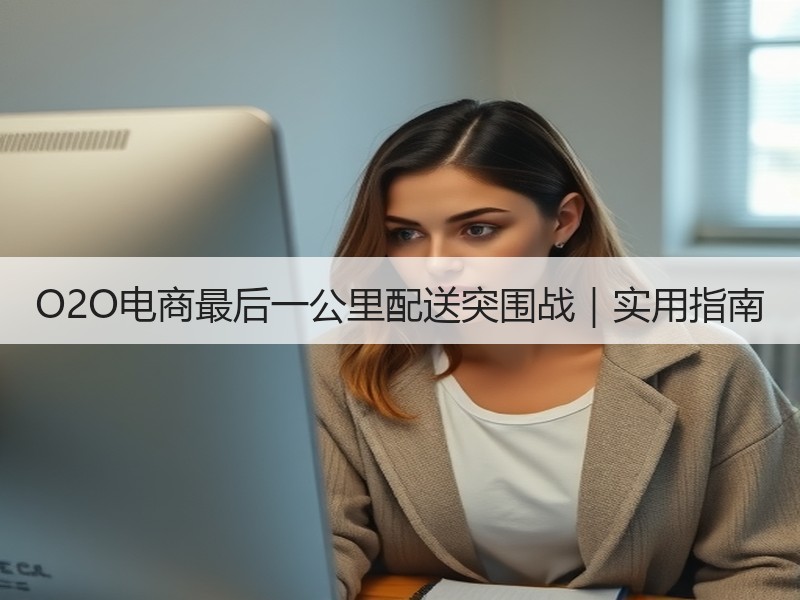 O2O电商最后一公里配送突围战｜实用指南