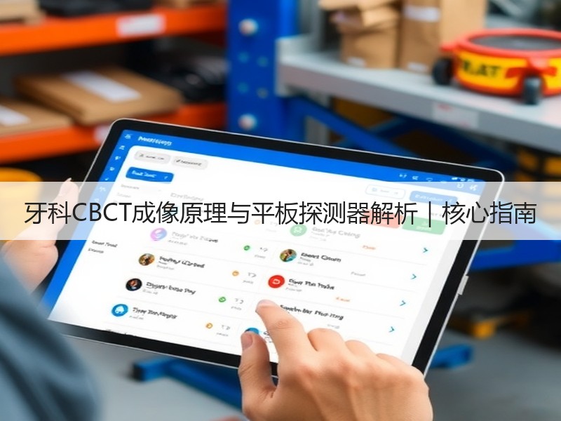 牙科CBCT成像原理与平板探测器解析｜核心指南