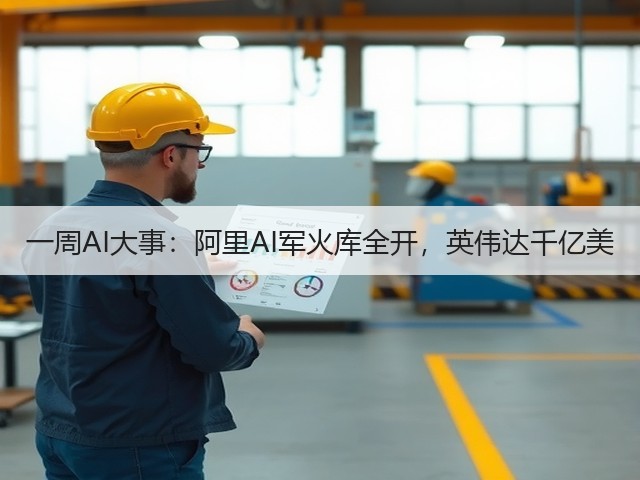 一周AI大事：阿里AI军火库全开，英伟达千亿美(图2)