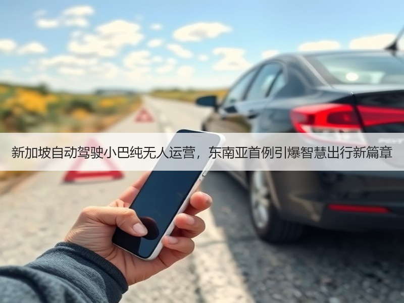 新加坡自动驾驶小巴纯无人运营，东南亚首例引爆智慧出行新篇章