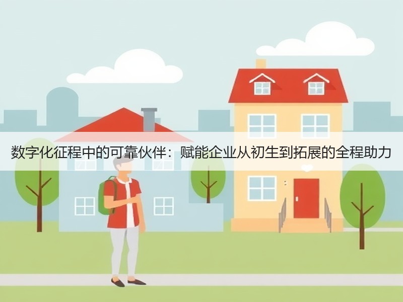 数字化征程中的可靠伙伴：赋能企业从初生到拓展的全程助力
