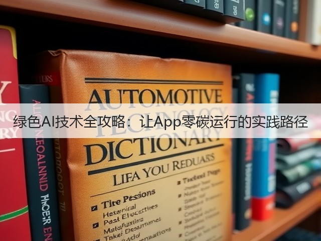 绿色AI技术全攻略：让App零碳运行的实践路径(图1)