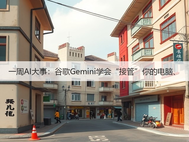 一周AI大事：谷歌Gemini学会“接管”你的电脑、(图2)