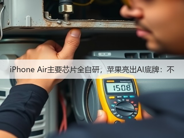iPhone Air主要芯片全自研,苹果亮出AI底牌:不(图3) iPhone Air主要芯片全自研,苹果亮出AI底牌:不(图3)