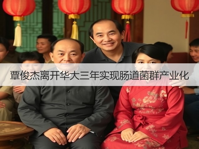 覃俊杰离开华大三年实现肠道菌群产业化(图2) 覃俊杰离开华大三年实现肠道菌群产业化(图2)