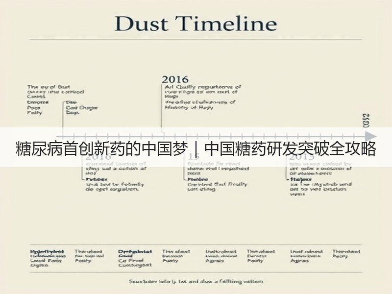 糖尿病首创新药的中国梦｜中国糖药研发突破全攻略
