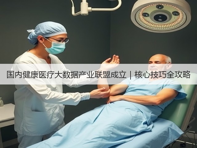 国内健康医疗大数据产业联盟成立｜核心技巧全攻略(图3)