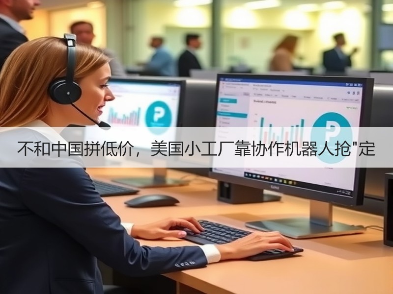 不和中国拼低价，美国小工厂靠协作机器人抢