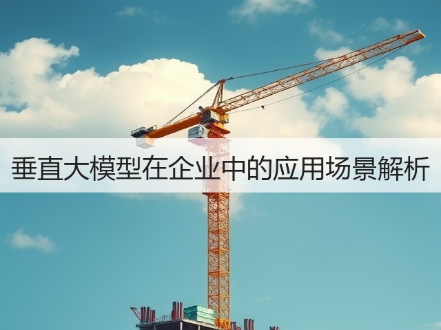垂直大模型在企业中的应用场景解析(图2)