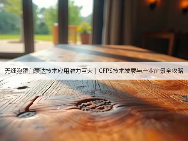 无细胞蛋白表达技术应用潜力巨大｜CFPS技术发展与产业前景全攻略(图3)