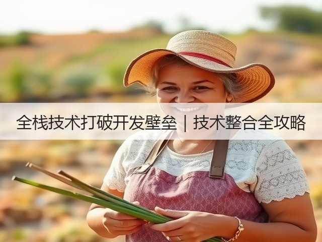 全栈技术打破开发壁垒｜技术整合全攻略(图3)
