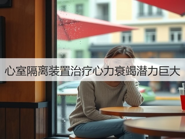 心室隔离装置治疗心力衰竭潜力巨大(图2)