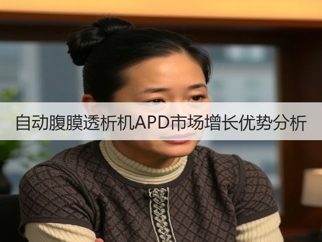 自动腹膜透析机APD市场增长优势分析(图1) 自动腹膜透析机APD市场增长优势分析(图1)