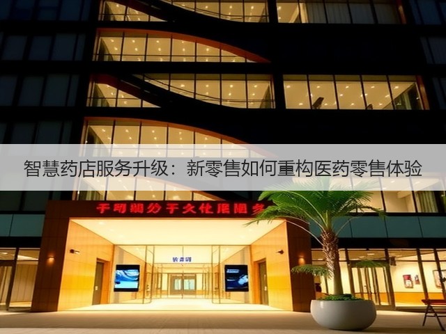 智慧药店服务升级：新零售如何重构医药零售体验(图1)