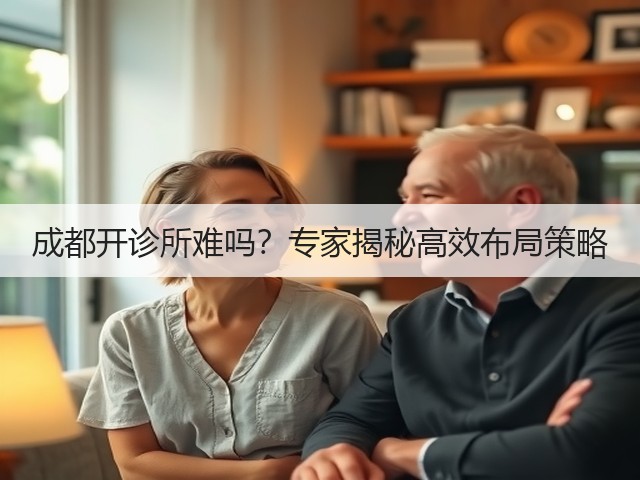 成都开诊所难吗？专家揭秘高效布局策略(图2)
