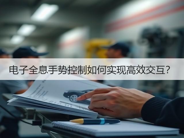 电子全息手势控制如何实现高效交互?(图1) 电子全息手势控制如何实现高效交互?(图1)