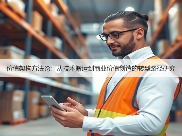 价值架构方法论：从技术搬运到商业价值创造的转型路径研究(图3)