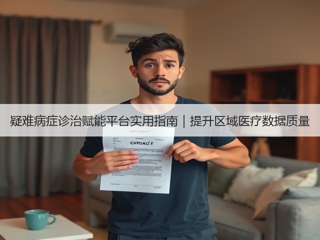 疑难病症诊治赋能平台实用指南｜提升区域医疗数据质量(图3)