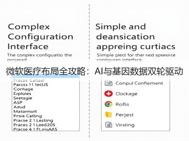 微软医疗布局全攻略：AI与基因数据双轮驱动(图1)